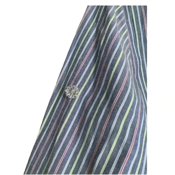 Vintage Forma Livre Women's Shirt Size Medium Stripes Button Down - Picture 6 of 7